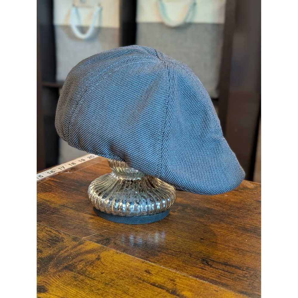 Vintage Stone Gray Newsboy Ivy Flat Cap Men's One Size Classic Driver Hat Golf